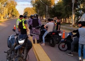 4 motos secuestradas en operativos de controles