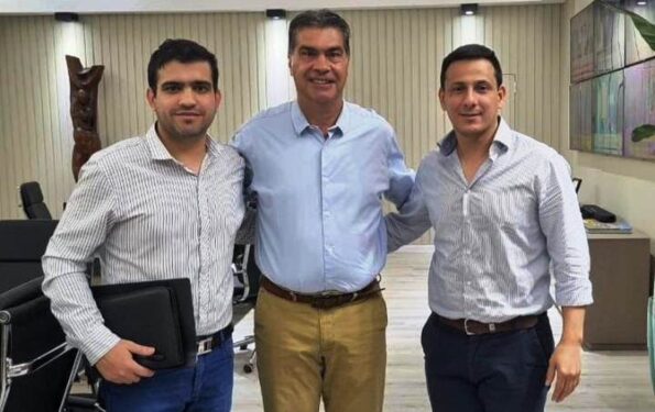Pedrini y Rodríguez fueron recibidos por Capitanich