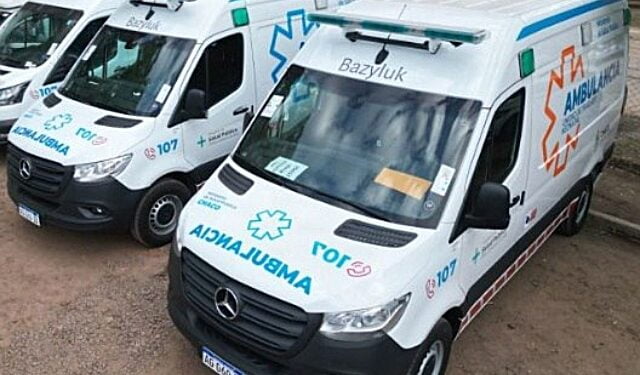 Capitanich entregó 24 ambulancias, una para Las Breñas