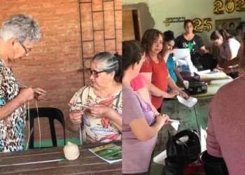 Trazando lazos de Empoderamiento: Madre e Hija enseñan tejido y decoración de tortas a mujeres de Ex Quinta Cabrera