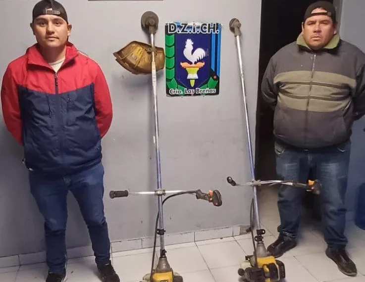Policía recupera elementos robados en instalaciones del CEF 5