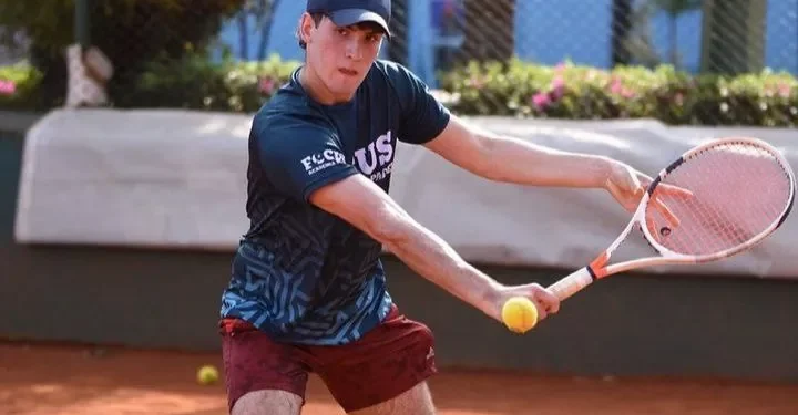 Matías Ríos “estoy muy feliz por el Tenis que juego”