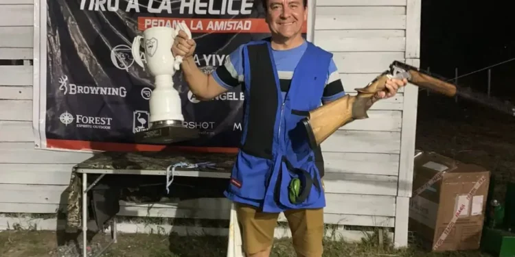 Roberto Cáceres se adjudicó la 6ta Fecha del Torneo Provincial de “Tiro a la Hélice”