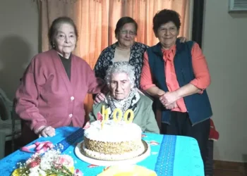 Elena Ledesma cumplió 100 años