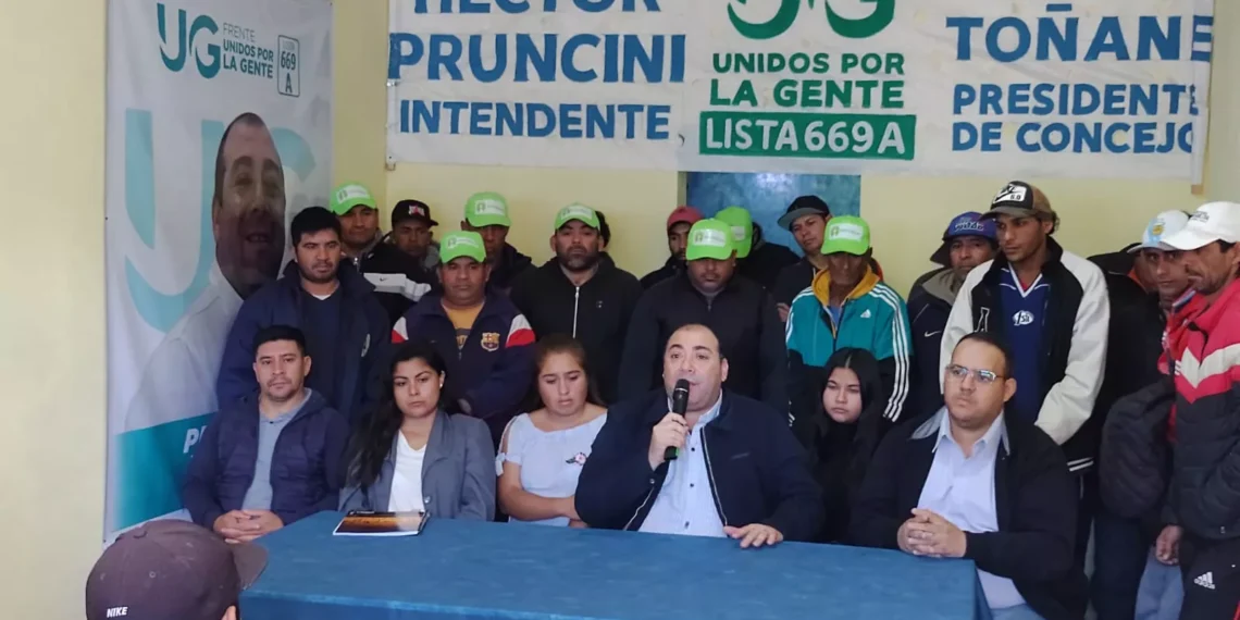 Héctor Pruncini, “queremos una ciudad feliz y no postergada”