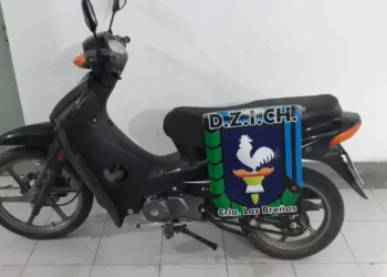 Aprehendido por robar una moto