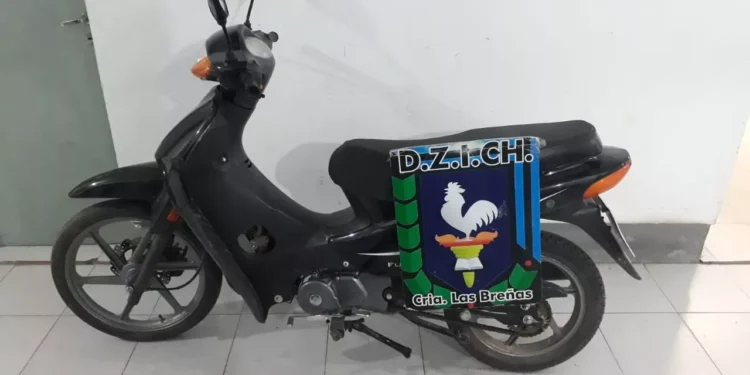 Aprehendido por robar una moto