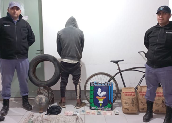 Policía logra recuperar elementos robados