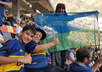 Breñenses que pudieron ver Central Córdoba y Boca Juniors