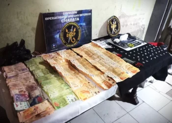 En Operativo Antidrogas, se secuestró un millón de pesos