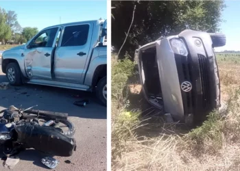 Dos siniestros viales con lesionados este sábado