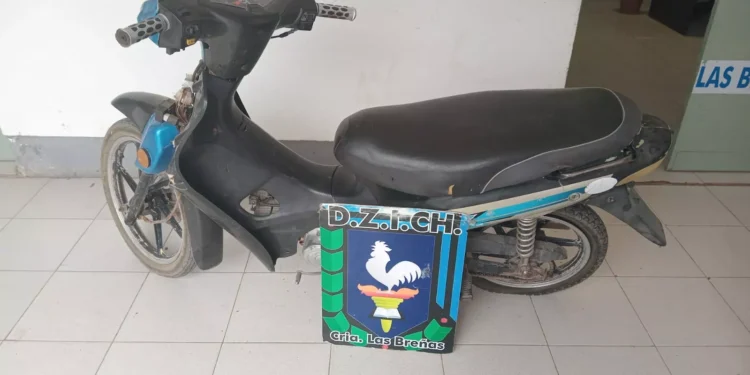 Roban moto, pero la Policía la recuperó