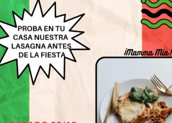 Colectividad Italiana vende “Lasagna”
