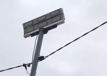 Se renovó la iluminación en el Velódromo “Sergio Gassman”