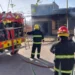 Incendio en mueblería