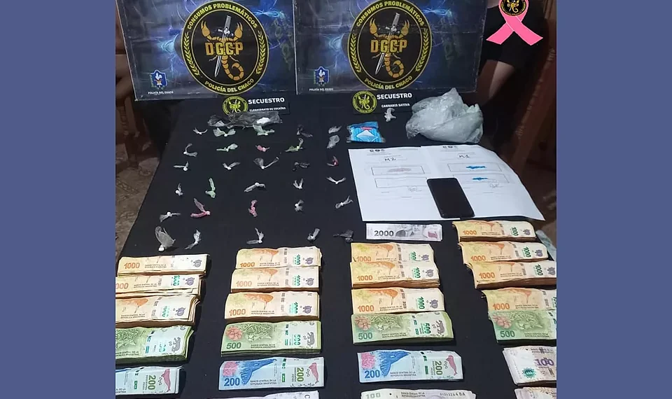 Golpe a la Droga en Las Breñas