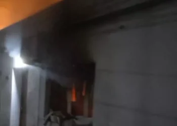 Principio de incendio en vivienda