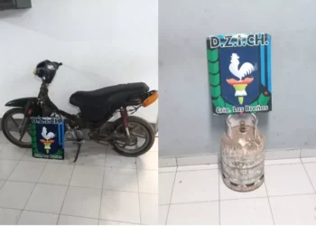 Efectivos policiales breñenses recuperan moto y garrafa robadas