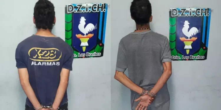 Dos aprehendidos en Comisaría Las Breñas