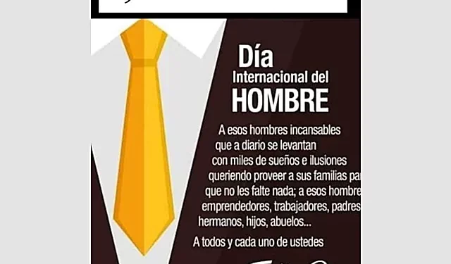19 de Noviembre, “Día Internacional del Hombre”