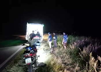 Ciclista lesionado en Ruta 89