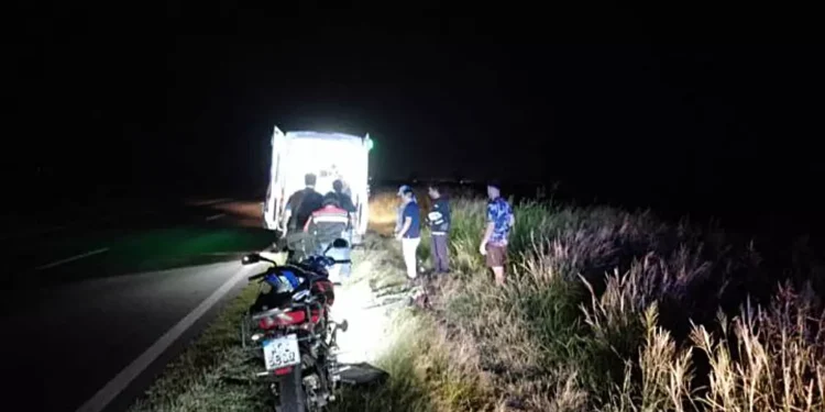 Ciclista lesionado en Ruta 89
