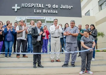Capitanich inauguró refacciones del Hospital de Las Breñas