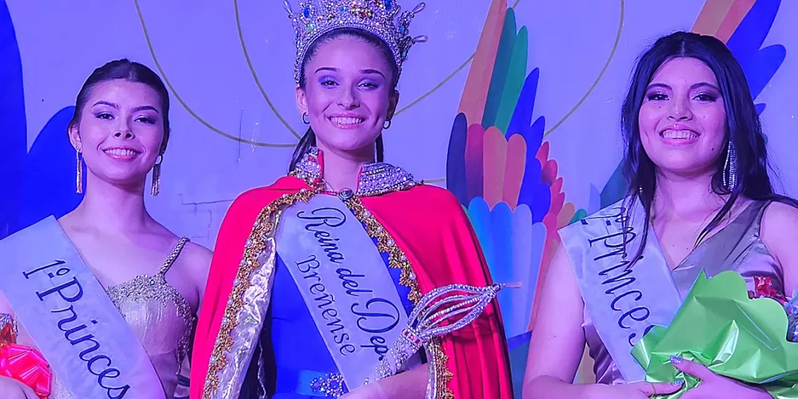 Mia Bruner es la Reina del Deporte Breñense