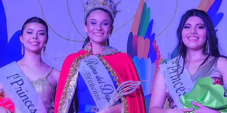 Mia Bruner es la Reina del Deporte Breñense