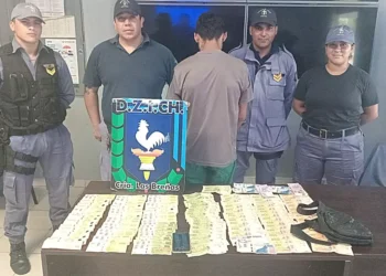 Robó casi 110 mil pesos, pero fue atrapado