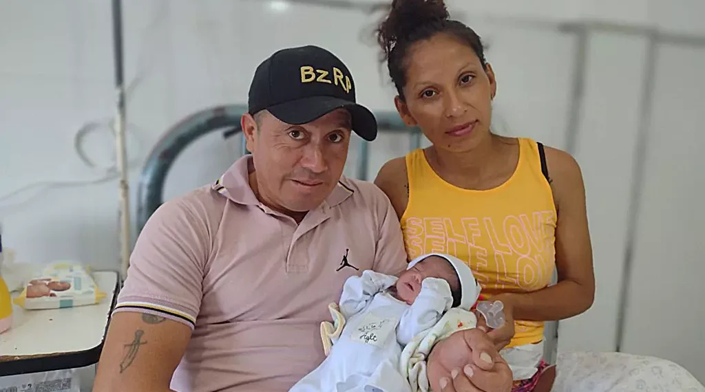 Ámbar Licet es la primera beba del 2024