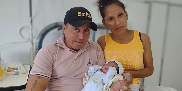 Ámbar Licet es la primera beba del 2024