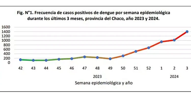 Dengue: Las Breñas con la mayor cantidad de casos notificados del interior