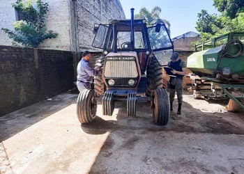 Policía Rural secuestró tractor robado en Santa Fe