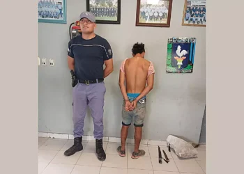 Violento robo a persona insana