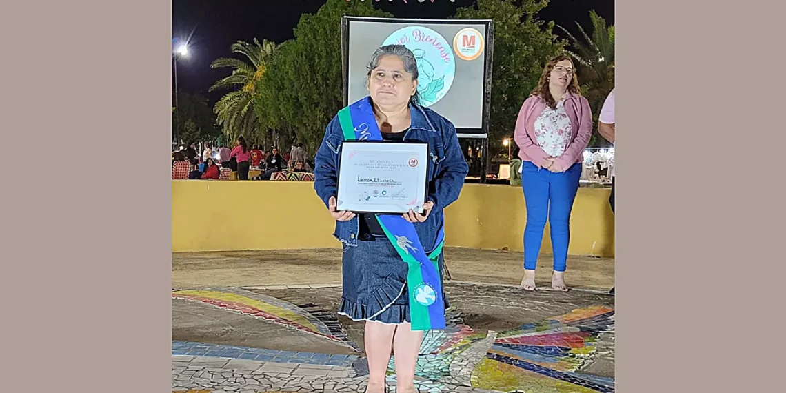 Elizabeth Lemos, la Mujer Breñense 2024