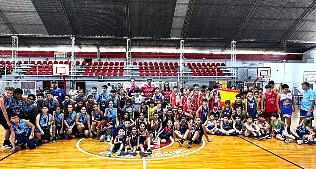 Social organizó el “Primer Encuentro de Mini Básquet”