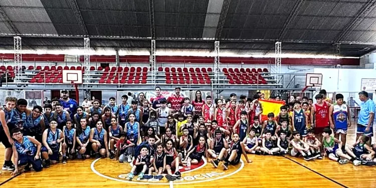 Social organizó el “Primer Encuentro de Mini Básquet”