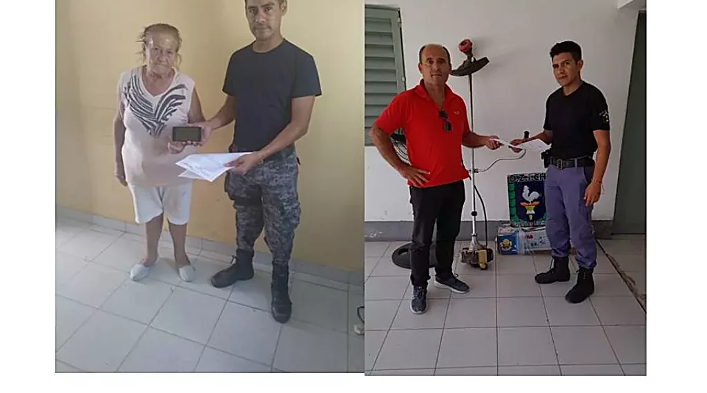 Policía recuperó elementos robados en varios hechos