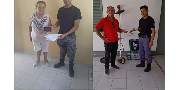 Policía recuperó elementos robados en varios hechos