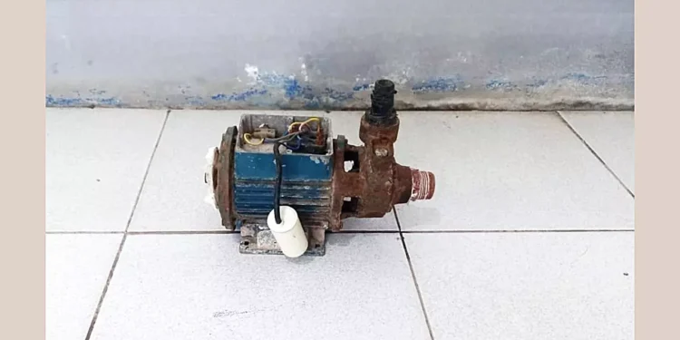 Policía recupera motobomba robada en Cámara de Comercio