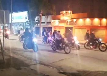 “Motoqueros” y accionar policial