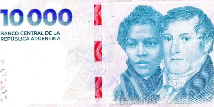 El Banco Central lanzó el billete de $10.000
