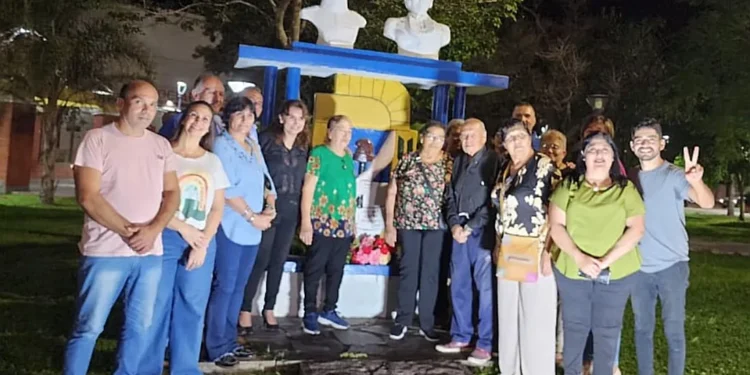 Militantes justicialistas recordaron el nacimiento de “Evita”