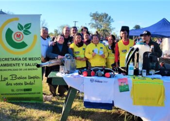 Agentes de “Control de Vectores” expusieron en evento público