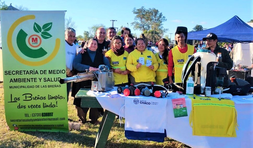 Agentes de “Control de Vectores” expusieron en evento público