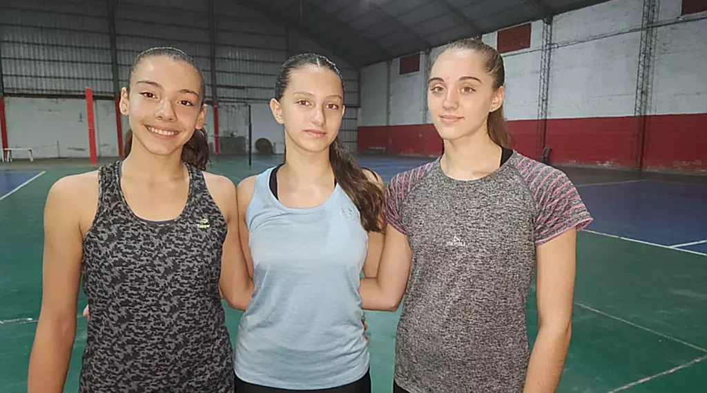 3 breñenses convocadas a Pre Selección Chaqueña Sub14 de Vóley Femenino