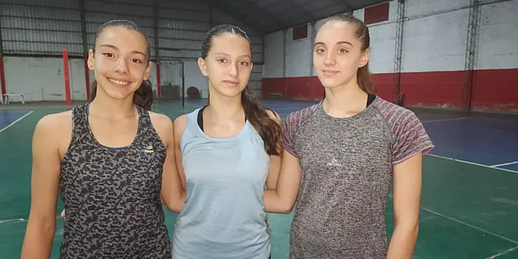 3 breñenses convocadas a Pre Selección Chaqueña Sub14 de Vóley Femenino