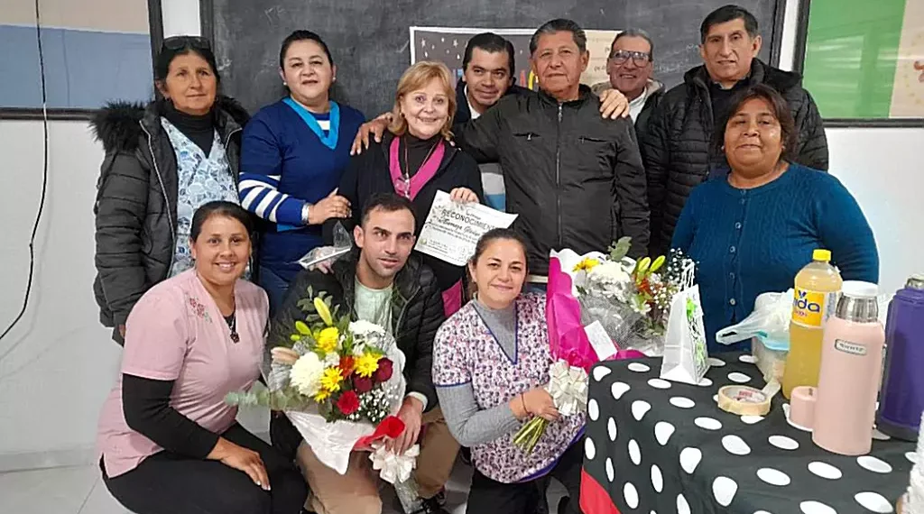 Se jubiló “Laly” Barraza en Hospital de Las Breñas