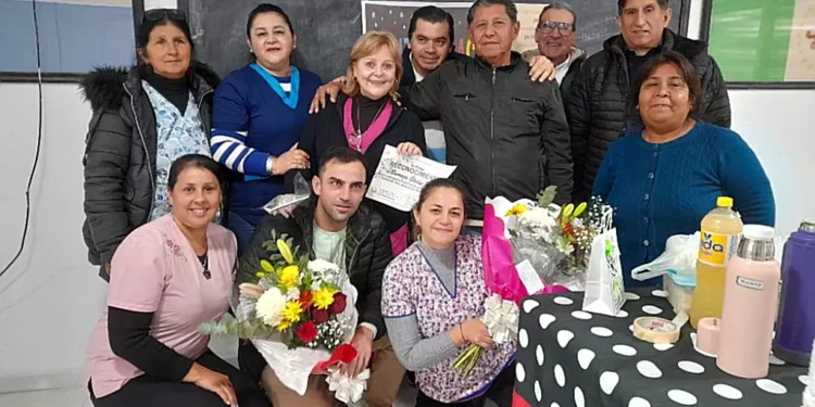 Se jubiló “Laly” Barraza en Hospital de Las Breñas